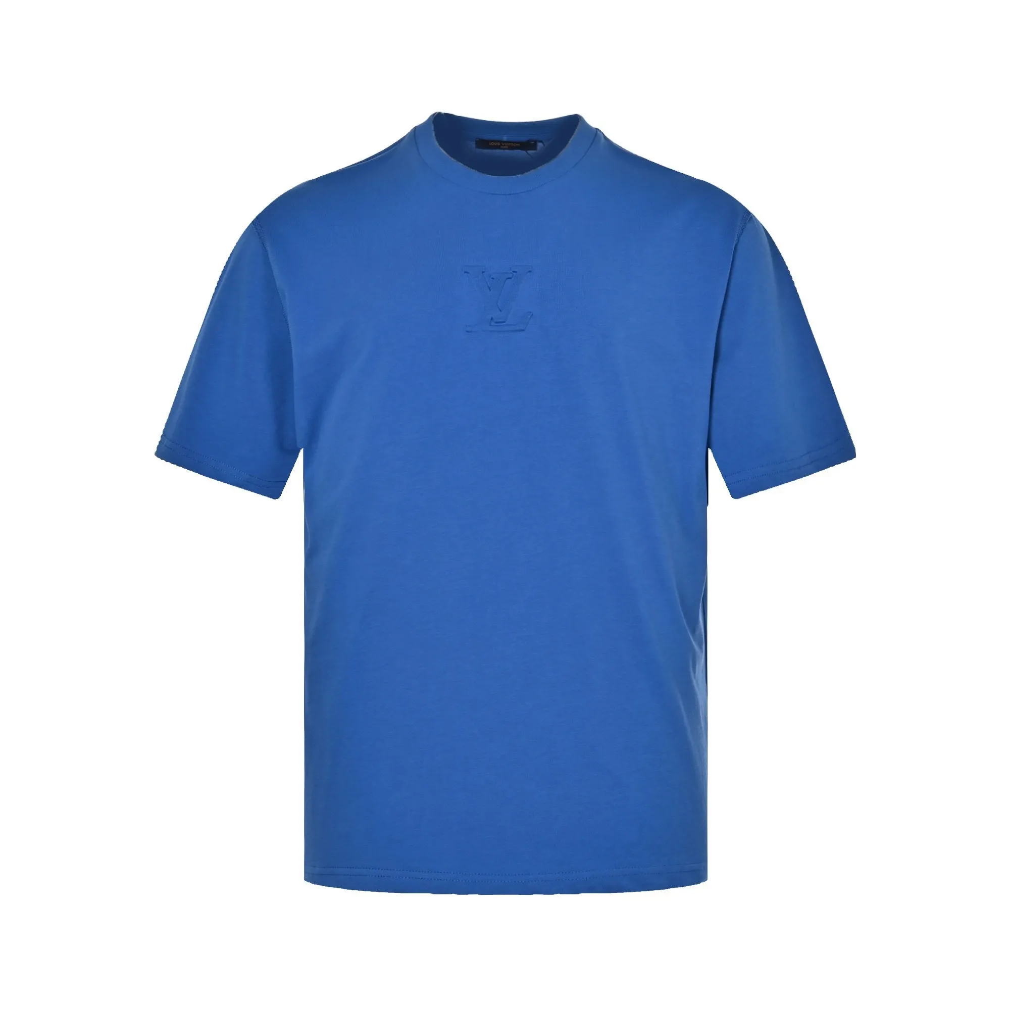Louis Vuitton/Louis Vuitton three-dimensional embossed logo short sleeves